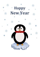 Winter, Christmas greeting cards, postcards, packaging decoration, gift.