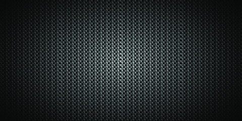 Obraz premium Dark black geometric background with squares pattern. Modern dark abstract vector texture.