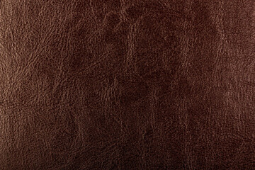 Brown Leather Background. Brown leather texture closeup background. Structured background design leather. A place for text or a logo. Beauty and Fashion. Brown leather jacket. Lady's handbag