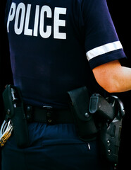 Police Office on duty