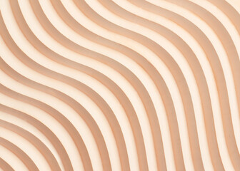 Abstract wavy background with copy space.Pretty pastel color.