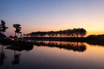 Fototapeta premium reflection 운여해변