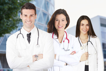 Portraits of Medical teamwork