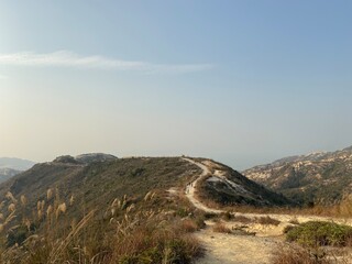 hiking in Pineapple hill, Hong Kong