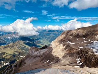Mountain landscape in Switzerland