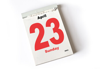 23. April 2023