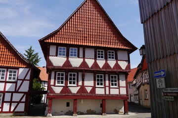Altes Zeughaus in der Fachwerkstadt Hornburg