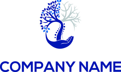 Medical company logo design