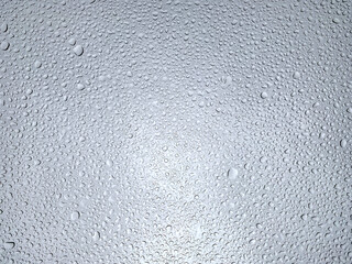 water drops on glass