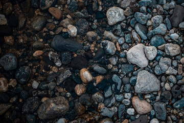 stones on the beach