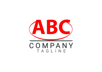 ABC letter logo and icon design template