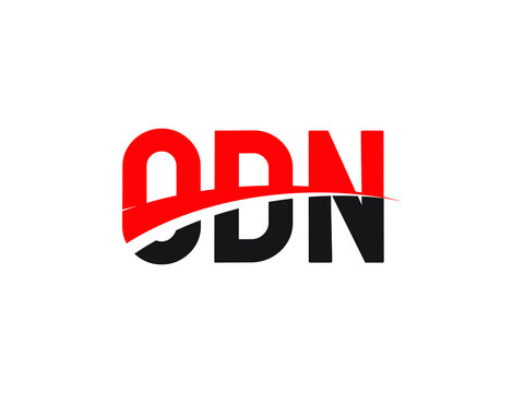 ODN Letter Initial Logo Design Vector Illustration