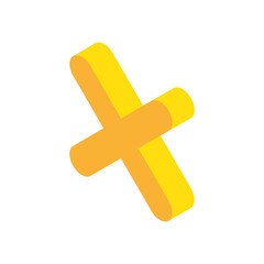 Obraz premium isometric error mark