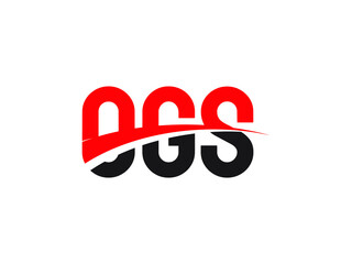 OGS Letter Initial Logo Design Vector Illustration