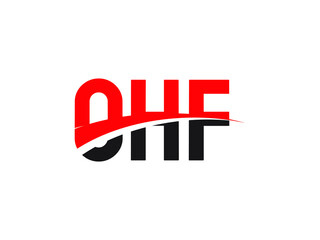OHF Letter Initial Logo Design Vector Illustration