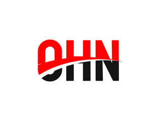 OHN Letter Initial Logo Design Vector Illustration