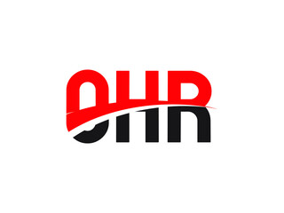 OHR Letter Initial Logo Design Vector Illustration