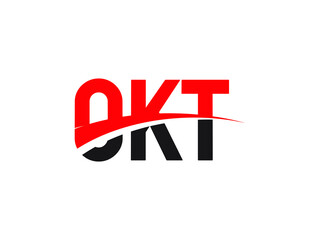 OKT Letter Initial Logo Design Vector Illustration