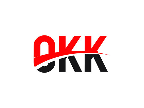 OKK Letter Initial Logo Design Vector Illustration
