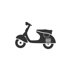 scooter icon design template vector