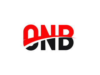 ONB Letter Initial Logo Design Vector Illustration