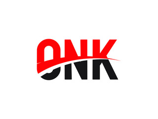 ONK Letter Initial Logo Design Vector Illustration
