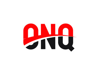ONQ Letter Initial Logo Design Vector Illustration