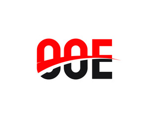 OOE Letter Initial Logo Design Vector Illustration