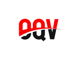 OQV Letter Initial Logo Design Vector Illustration