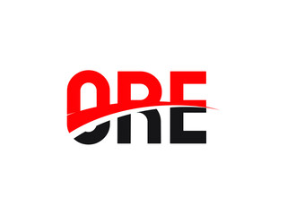 Fototapeta premium ORE Letter Initial Logo Design Vector Illustration