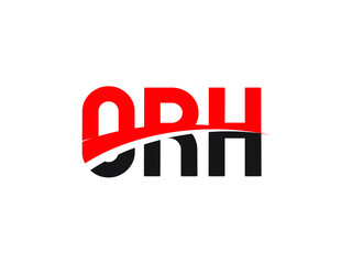 ORH Letter Initial Logo Design Vector Illustration