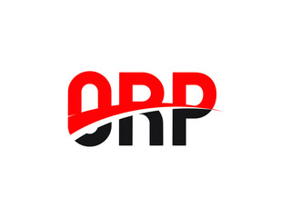 ORP Letter Initial Logo Design Vector Illustration