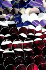 Fototapeta premium stack of metal