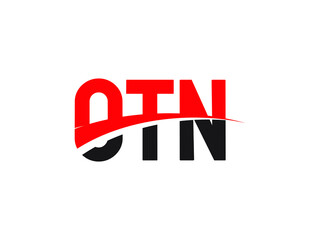 OTN Letter Initial Logo Design Vector Illustration