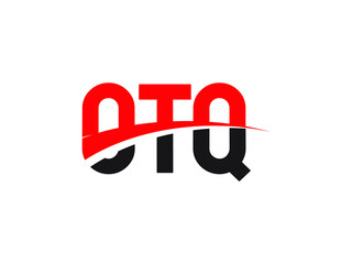 OTQ Letter Initial Logo Design Vector Illustration