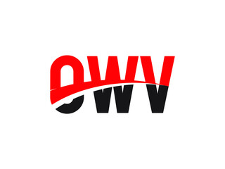 OWV Letter Initial Logo Design Vector Illustration