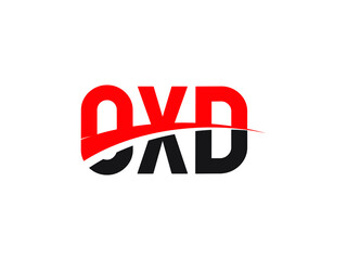 Obraz premium OXD Letter Initial Logo Design Vector Illustration