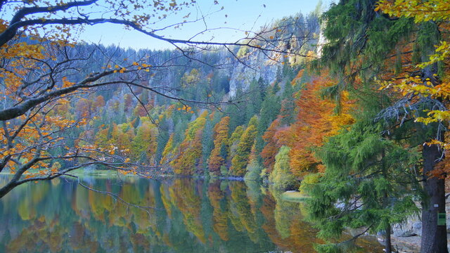 Feldsee im Herbst