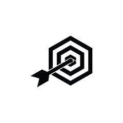 Polygon vector stock logo design