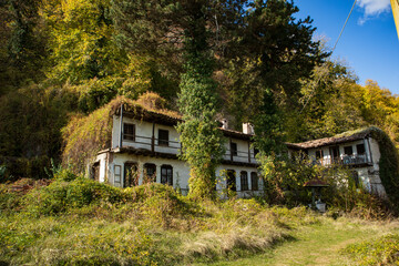 Photo of abandoned structure at transfiguration monastery "St. Transfiguration" near Veliko Tarnovo city