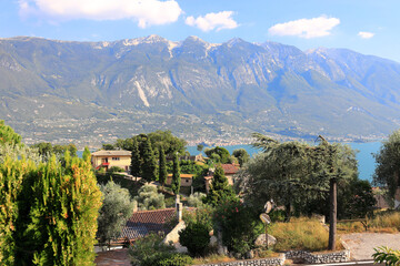 Bassanega at the Lake Garda. Lombardy, northern Italy, Europe.
