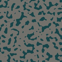 Seamless abstract non print resembling strange colored animal skin surface pattern design for print. High quality illustration. Psychedelic repeat minimal dot swatch for apparel, textile or background