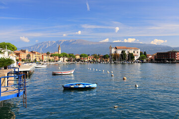 Maderno at the Lake Garda. Brescia, northern Italy, Europe.
