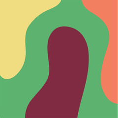 Colorful Abstract Background. Social Media Post. Vector Illustration.