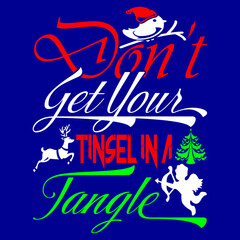 dear get your tinsel in a tangle 