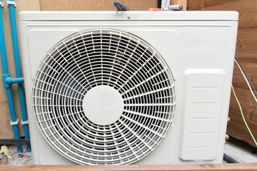 Fototapeta premium Fan of an air conditioning machine