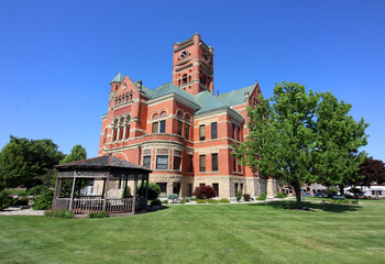 The Noble County Courthouse is a historic courthouse in Albion, Noble County, Indiana. 