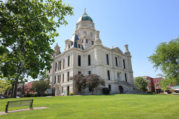 The Whitley County Courthouse is an historic courthouse building located at Van Buren and Main...