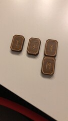 scandinavian runes on the table