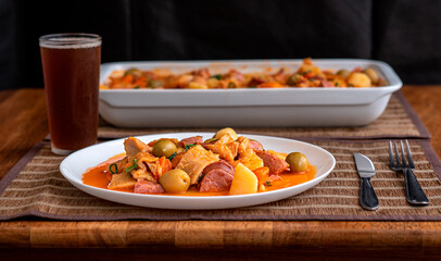 Dobradinha - typical Brazilian food